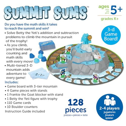 Learning Resources Summit Sums Math Game