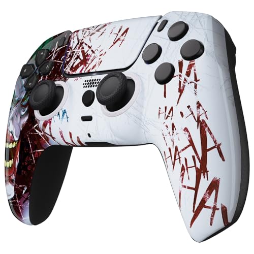 MODDEDZONE M Series Custom controller for PS5 - Wireless, OEM-Quality Custom Designs for Playstation 5 Controller- Diverse & Unique Styles for Enhanced Gaming (Cloun Ha Ha) - color: Cloun Ha Ha