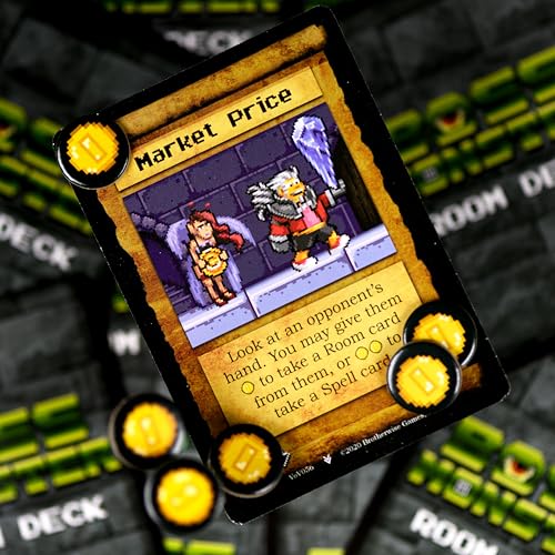 Brotherwise Games Boss Monster: Vault of Villains Expansion, 2 to 6 Players | ages 13+, Upgrade your dungeon by hiring one of 15 all-new Minibosses!, New Bosses, Spells, and more!