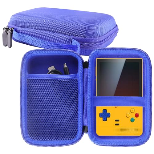 Hard Carrying Case Compatible with Retroid Pocket Classic/Retroid Pocket Flip 2/ Flip Retro Game Handheld Console (Blue) - color: Blue