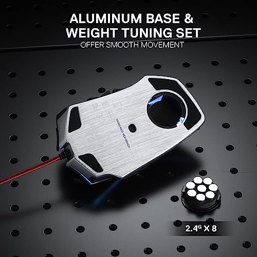 Redragon M990 Wired RGB MMO Gaming Mouse 32000 DPI Remapping Keys | Stable Lag-Free Connection, Redefine Keybinding Macro, Vibing Backlight, Ergonomic Grip Body Comfort - color: Black, style: Wired M990