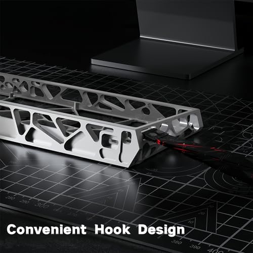 H60 Hollow Aluminum Keyboard Case,60% Compact Customized Mechanical Gaming Keyboard Housing Compatible with Wooting60/Win60/GH60/MADLIONS MAD 60 HE 61Keys Barebones Keyboards DIY (Silver) - color: Silver