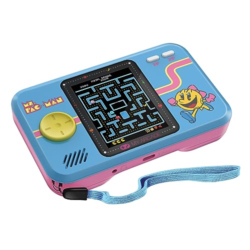 My Arcade Ms. Pac-Man Pocket Player: Portable Retro Game, 2.8" Screen | Birthday Gifts, Classic Arcade Games, Pacman Toys, Gifts for Her - style: Ms Pacman