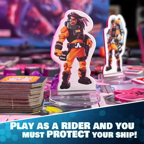 SAVANA Spark Riders 3000 - Rider Edition - Sci-Fi Survival Board Game | Pilot, Repair & Fight Aliens with The Interactive App | 1–4 Players, Ages 10+, 60 Min Playtime | Solo & Team Strategy Game - style: Rider Edition