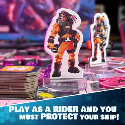 SAVANA Spark Riders 3000 - Rider Edition - Sci-Fi Survival Board Game | Pilot, Repair & Fight Aliens with The Interactive App | 1–4 Players, Ages 10+, 60 Min Playtime | Solo & Team Strategy Game - style: Rider Edition