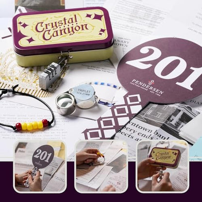 Hunt a Killer: Homicide at The Heist, Solve the Murder of a Brilliant Jewel Thief, Murder Mystery Game for Adults, Perfect for True Crime Fans, Mystery Box for Game Night, Designed 1+ Players Ages 14+ - style: Homicide At The Heist