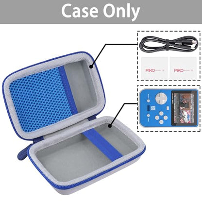 Aenllosi Hard Carrying Case Compatible with Blaze Technos/Atari/Taito/Capcom/Neo-Geo/Data East Super Pocket Arcade Gaming Handhled, White (Case Only) - size: for Technos