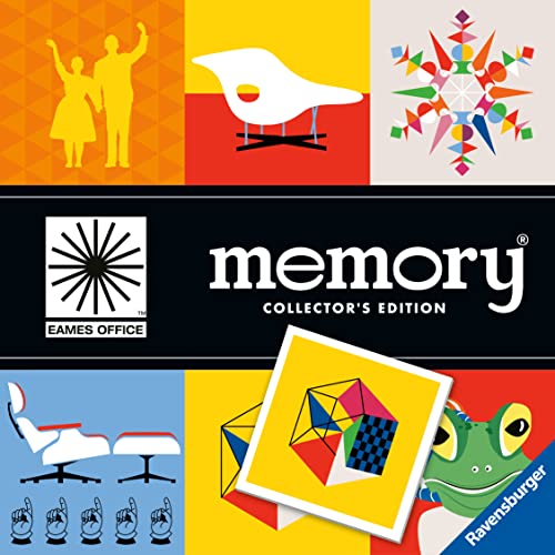 Ravensburger Eames Office Memory: Collector’s Edition - A Modern Design Matching Game for All Ages 3 and Up