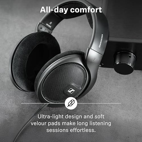 Sennheiser HD 560S Open-Back Over-Ear Wired Headphones, Black - size: (Pack of 1), style: HD 560S