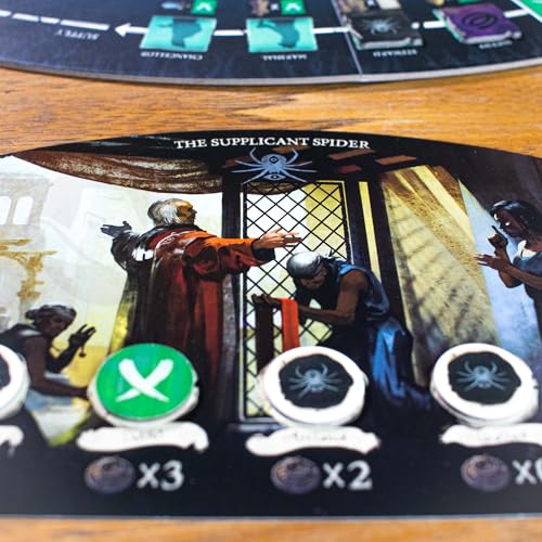 A War of Whispers 2nd Edition Strategy Board Game, Adults & Teens | A War of Whispers 2nd Edition; intrigue & diplomacy strategy game; for adults & teens