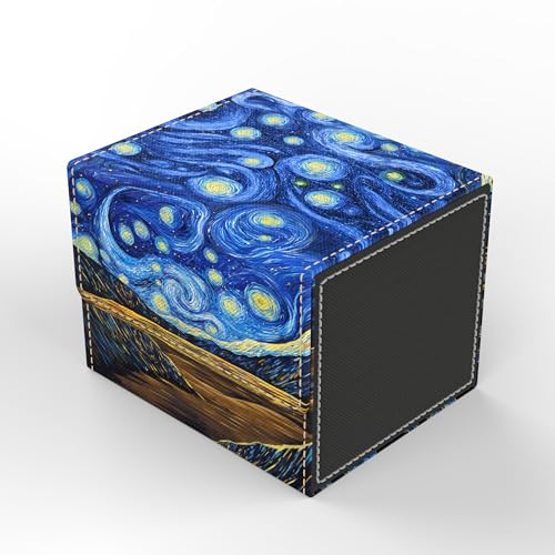 Vault's - TCG/MTG 100+ Card Art Deck Boxes (Starry Black Lotus) - style: Starry Black Lotus