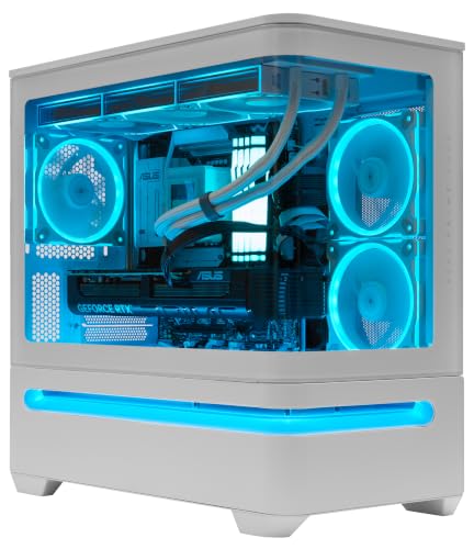 Prime AP202 White - AMD Ryzen 9-9950X3D 16 core 4.3GHz - Radeon RX 9070 XT - 2TB NVMe SSD - 64GB DDR5-850W - Windows 11 Liquid Cooled Gaming Desktop PC WiFi RGB - color: White