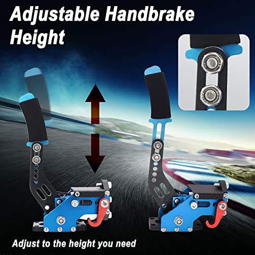 Nejoney 14Bit Universal USB Handbrake, PC Windows Professional Gaming Peripherals for SIM Racing Games G25/G27/G29