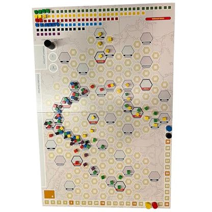 Rio Grande Games Franco-German Rails Expansion: Railway Board Game Strategy for Experienced Players, 3-5 Players, 60 Minute Gameplay