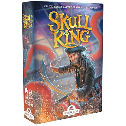 Grandpa Beck's Games Skull King Trick-Taking Card Game | Predict every trick, battle pirates and mermaids, and prove you're the greatest captain on game night. - style: Base Game