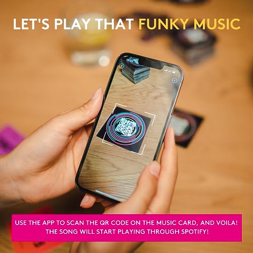 Jumbo Hitster - The Music Fun Party Quiz Card Game, 2-10 Players - 300 Plus Iconic Music Hits - Great for Adult and Family Game Night
