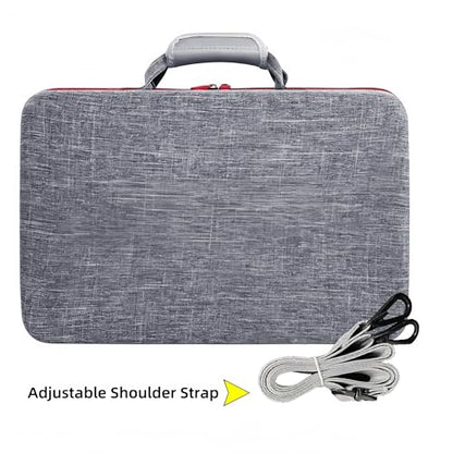 Carrying Case for PS5, Hard Shell Travel Carry Case Compatible with Playstation 5 Console, Thickened Protective Travel Bag w/ Shoulder Strap, for Console, Controllers, Headset, Gaming Accessories