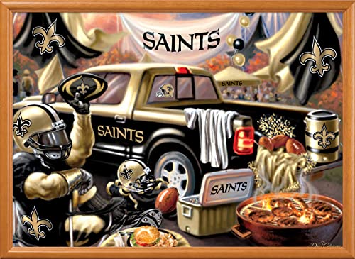 Masterpieces 1000 Piece Jigsaw Puzzle for Adults - NFL New Orleans Saints Gameday - 19.25"x26.75" - style: New Orleans Saints