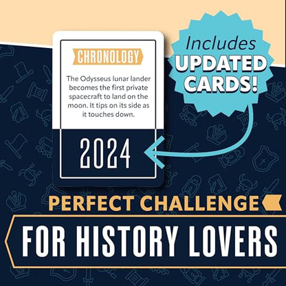 Buffalo Games - Chronology - The Game Where You Make History - Historical Timeline Trivia for 2+ Players, Ages 14+