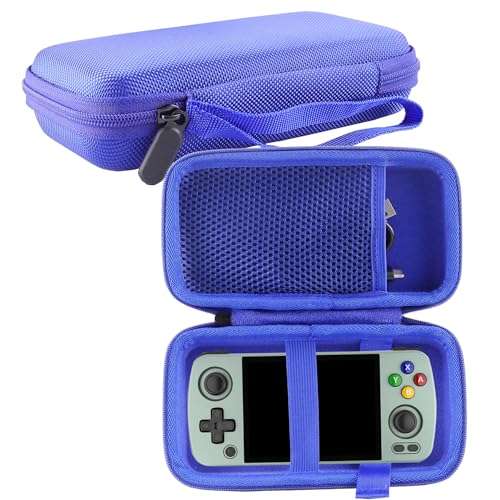 WERJIA Hard Carrying Case Compatible with Retroid Pocket Mini V2/RG405M Retro Handheld Game Console (For RG405M blue) - size: For RG405M blue