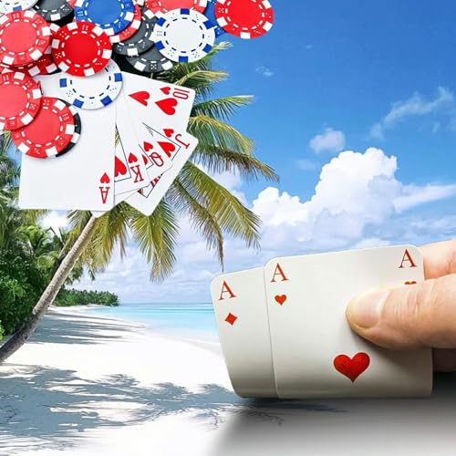 White Sandy Beach for MTG & TCG Playmat Mouse Pad,BFDHGQZC 24" x 14" Game Mat for MTG/RPG/CCG Trading Card Game Playmats Table Mat Perfect for Card Games Video Games Computer Office - color: White Sandy Beach