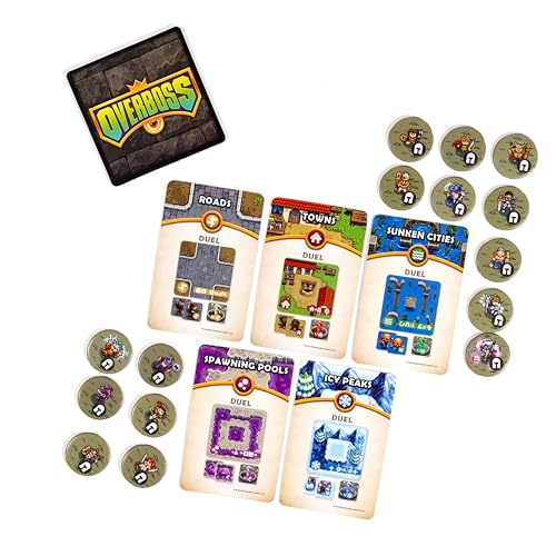 Overboss Duel | Fast-Paced Drafting Game, Purple