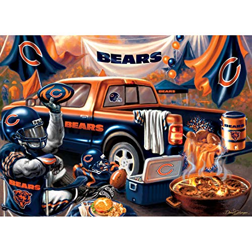 MasterPieces - 1000 Piece Jigsaw Puzzle, NFL Chicago Bears, Fun for Adults and Family, Non-Glare Finish, 19.25"x26.75" - style: Chicago Bears
