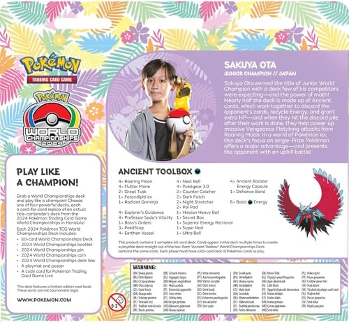 2024 Pokémon TCG World Championships Deck (One Random Deck)