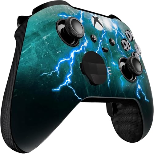 Custom Controllerzz Elite Series 2 Controller Compatible With Xbox One, Xbox Series S, and Xbox Series X (Green Skies) - color: Green Skies