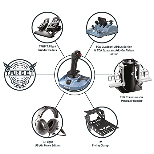 THRUSTMASTER TCA Sidestick Airbus X Edition (XBOX Series X/S, PC) & TCA Quadrant Airbus Edition (PC)