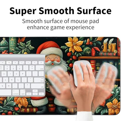 Old Man On Bookshelves for MTG & TCG Playmat Mouse Pad,BFDHGQZC 24" x 14" Game Mat for MTG/RPG/CCG Trading Card Game Playmats Table Mat Perfect for Card Games Video Games Computer Office - color: Old Man on Bookshelves