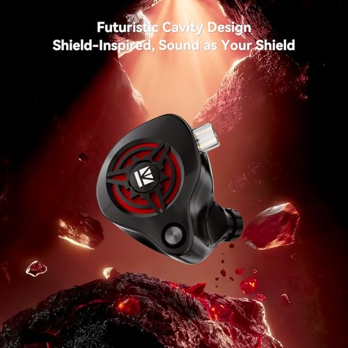 2026 Latest erabuds,KBEAR BK1 Wired Gaming Earbuds,10mm Single DD in Ear Monitor,HiFi Headset Wired Earbuds IEM Earphones with Detachable Cable for Gaming/Music/Video (White, 3.5 with mic) - color: E