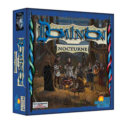 Rio Grande Games Dominion Nocturne Expansion, Strategy Board Game, Deck Building Card Game for 2-6 Players, 30 Minutes