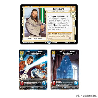 Asmodee Star Wars: Unlimited Gift Box - Collectible Trading Card Game Expansion, Includes 8 Booster Packs, 2 Exclusive Variant Cards & Oversized Leader, Ages 12+, 2+ Players, 20 Minute Playtime