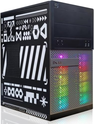 Dell RGB Gaming OptiPlex Desktop PC Computer, Intel Core i5, GeForce GTX 750 Ti 4G, 16GB RAM, 512GB SSD, RGB Keyboard & Mouse, WiFi, Windows 11 Pro (Renewed) - style: I5/GTX 750Ti