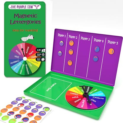 The Purple Cow to Go Lettergories Travel Game - color: Lettergories