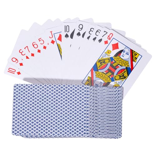 Cribbage Board Game Set - Complete Cribbage Kit for 2-4 Players - Includes 9 Pegs, Deck of Playing Cards & Continuous 3 Track Board - Perfect for Family Game Night & Travel (Ages 8+)