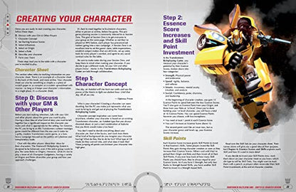 Renegade Game Studios Transformers RPG Core Rulebook - Tabletop Game | Hardcover System for Autobot and Decepticon Campaigns with Character Creation, Combat Rules and Introductory Adventure
