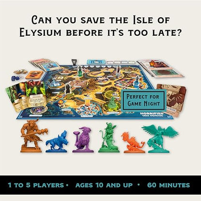 Ravensburger Horrified Games - Greek Monsters - Strategy Board Game - Boost Critical Thinking & Teamwork - Cooperative Gameplay - Unique Monster Challenges - 1 to 5 Players - Adults & Kids 10+