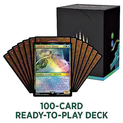 Magic: The Gathering The Lord of The Rings: Tales of Middle-Earth Commander Deck 3 + Collector Booster Sample Pack