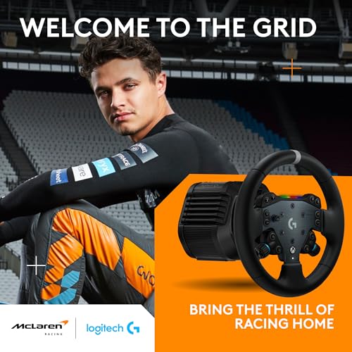 Logitech G RS50 Direct Drive Racing Wheel, Hub, & Base for Xbox/PC | 8 Nm Direct Drive, 11 inch Wheel, 13 Buttons, Adjustable Paddle Shifters, TRUEFORCE Force Feedback Integration - style: Xbox | PC