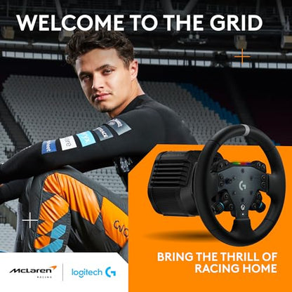 Logitech G RS50 Direct Drive Racing Wheel, Hub, & Base for Xbox/PC | 8 Nm Direct Drive, 11 inch Wheel, 13 Buttons, Adjustable Paddle Shifters, TRUEFORCE Force Feedback Integration - style: Xbox | PC