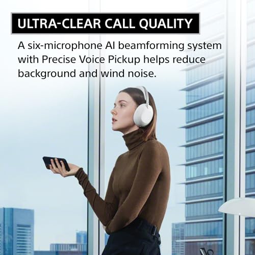 Sony 1000X THE COLLEXION Wireless Noise Cancelling Headphones, Black | Luxury Comfort with Curated Materials, HD NC Processor QN3, 12 Microphones, Mastered by Engineers, Up to 24 Hrs of Battery - color: Black