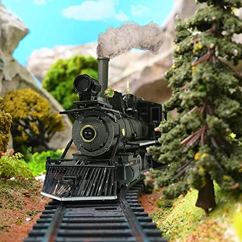 Piececool 3D Puzzle for Adults, Mogul Steam Engine Steamer 3D Metal Model Building Kits Challenging Assembly Hobbies DIY Crafts Kits, Best Birthday Christams Gifts - style: Mogul Steamer