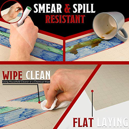 Silicone Battle Grid Mat - 24"x 36" Double-Sided Tabletop RPG Map - XL Parchment Gaming Surface for D&D, Pathfinder - Foldable, Non-Slip, Dry/Wet Erase Dungeon Master Mat