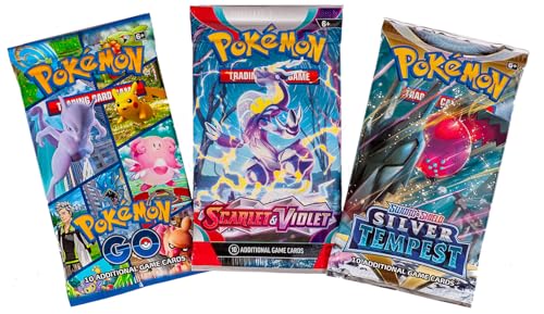 Pokemon TCG: 3 Booster Packs & 1 Random Foil | Includes 3 Blister Packs of Random Cards & 1 Individually Packed Holofoil Promo Card, 097712556710 - style: 3 Boosters + 1 Foil