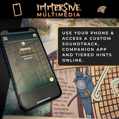 Escape Mail - Shinobi: The Ninja Scroll | Fun Mystery Solving Game | Problem Solving Puzzles for Adults and Teens | Ninja Theme Interactive Puzzle Game, Story-Based Gameplay for 1-4 Players, Ages 15+