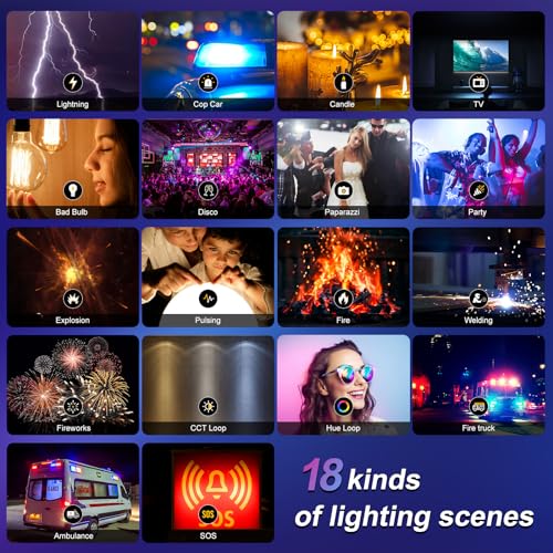 GVM 1000D RGB Led Video Light with 2 Softboxes, Photography Lighting Kit with Bluetooth Control, Full Color Video Lighting Kit with 18 Applicable Scenes, 2 Packs Led Light Panel for Video Shooting - size: 1000D - 2 Pack