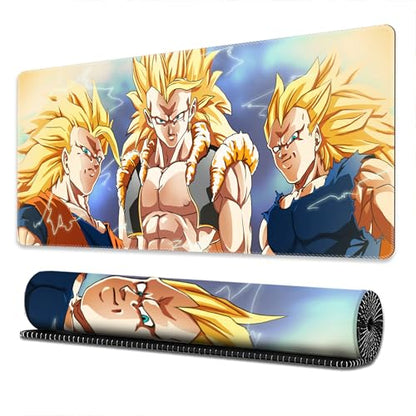 Dragon Ball Pattern Extended Gaming Mouse Pad, 31.5 x 11.8 Inches Non-Slip Keyboard Mat with Stitched Edge for Gaming & Office (Dragon Ball) - color: Dragon Ball