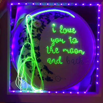 5V USB Purple 395-400nm LED Strip USB Powered 13.12ft/4M(2pcs x 6.6ft) | 240LEDs Flexible SMD2835 Black Light No-Waterproof IP20 LED Tape Lights - color: Purple